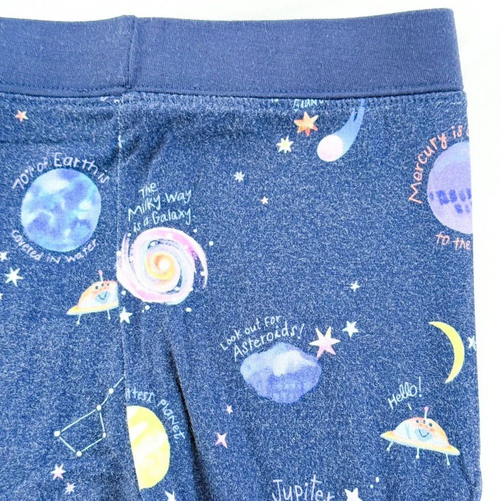 Little Sleepies Through My Telescope Long Sleeve Two Piece Pajama Set 2T